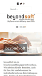 Mobile Screenshot of beyondsoft.de